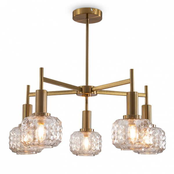 Фото Люстра на штанге Freya Fero FR5366CL-05BS