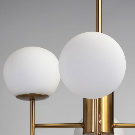 Фото Люстра на штанге DeMarkt Каспер 4 707011808