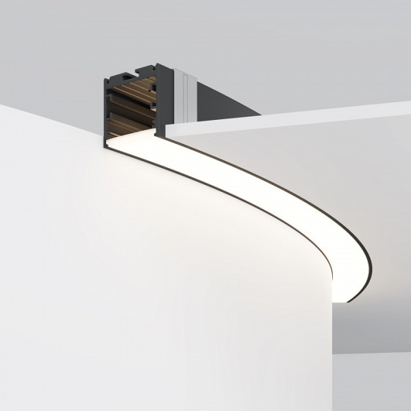 Фото Профиль накладной Maytoni Led strip ALM-3535R-B-D-45°-1.5M