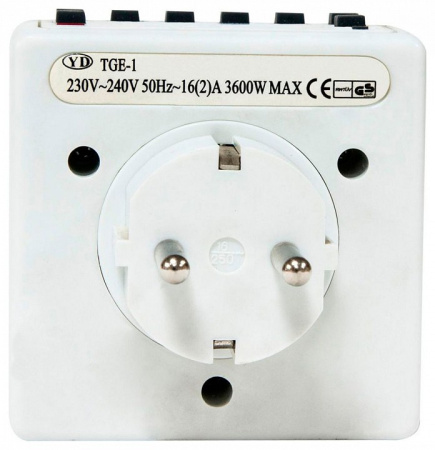 Фото Розетка с таймером Feron TM21 23215