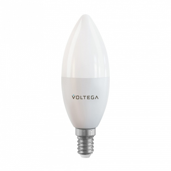 Открыть Лампа светодиодная с управлением через Wi-Fi Voltega Wi-Fi bulbs E14 5Вт 2700-6500K 2427 Фото Лампа светодиодная с управлением через Wi-Fi Voltega Wi-Fi bulbs E14 5Вт 2700-6500K 2427