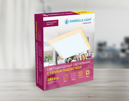 Открыть Встраиваемый светильник Ambrella Light DCR DCR337 Фото Встраиваемый светильник Ambrella Light DCR DCR337