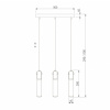 Фото Подвесной светильник TK Lighting Look 855 Look Graphite