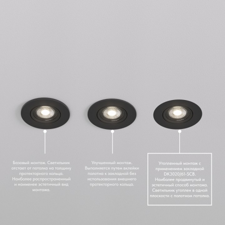 Фото Кольцо декоративное Denkirs DK3020 DK3020/61-SCB