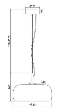 Фото Подвесной светильник Maytoni Madmen MOD127PL-L6AM