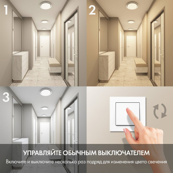 Открыть Накладной светильник Denkirs Plato DK6515-WH Фото Накладной светильник Denkirs Plato DK6515-WH