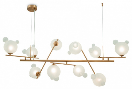 Фото Подвесная люстра Freya Flaty FR5374PL-10BS