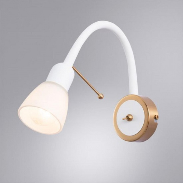 Фото Бра Arte Lamp Lettura A7009AP-1WH