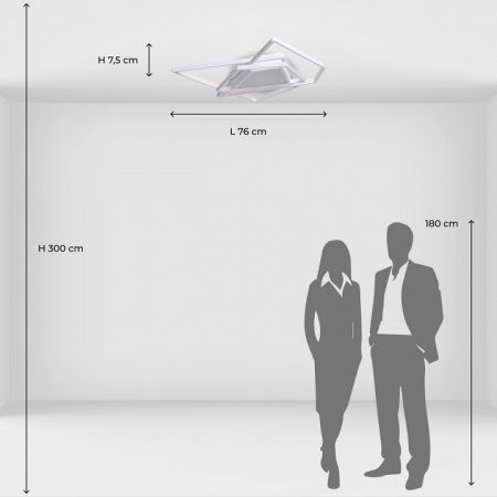 Фото Накладной светильник DeMarkt Эдгар 408013001