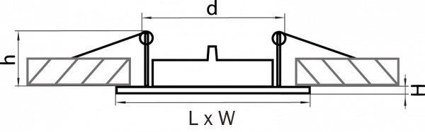 Фото Встраиваемый светильник Lightstar Lega 16 011941