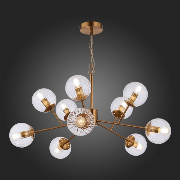 Открыть Подвесная люстра EVOLUCE Andria SLE220803-10 Фото Подвесная люстра EVOLUCE Andria SLE220803-10