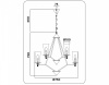 Открыть Подвесная люстра Ambrella Light TR TR3238 Фото Подвесная люстра Ambrella Light TR TR3238