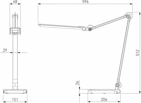 Фото Настольная лампа офисная Elektrostandard Great a065290