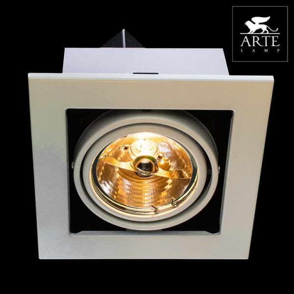 Фото Встраиваемый светильник Arte Lamp Cardani Medio A5930PL-1WH