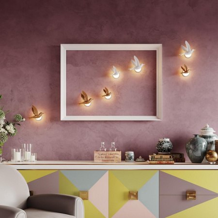 Фото Фигура настенная Odeon Light Colombella 4310/3WL