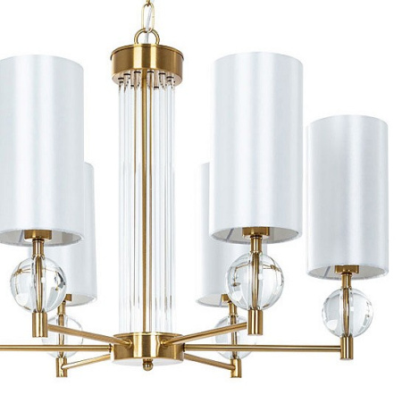 Открыть Подвесная люстра Arte Lamp Matar A4027LM-6PB Фото Подвесная люстра Arte Lamp Matar A4027LM-6PB