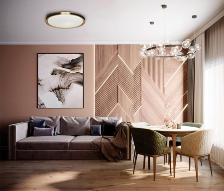 Открыть Накладной светильник Sonex Favemo Black 7667/DL Фото Накладной светильник Sonex Favemo Black 7667/DL