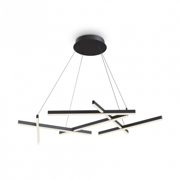 Фото Подвесная люстра Maytoni Line MOD016PL-L80BK