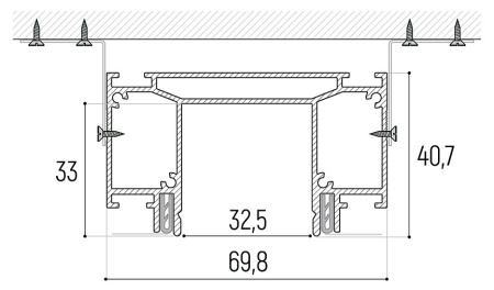Фото Профиль-держатель Novotech  135189