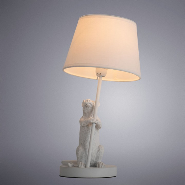 Фото Настольная лампа декоративная Arte Lamp Gustav A4420LT-1WH