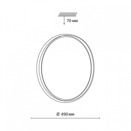 Открыть Накладной светильник Sonex Savi 7631/EL Фото Накладной светильник Sonex Savi 7631/EL