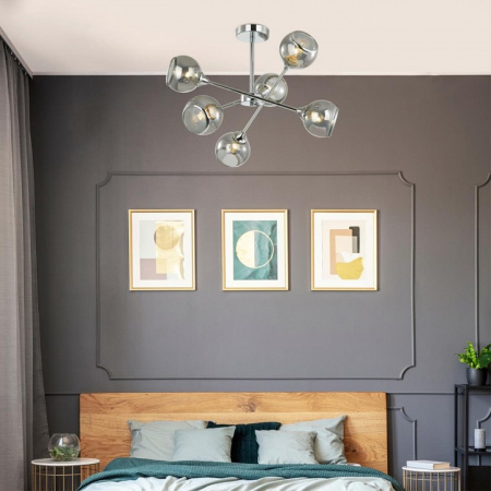 Фото Люстра на штанге Lumion Sandra 4530/6C