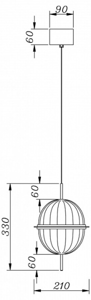 Фото Подвесной светильник Freya Whisper FR6184PL-L17BS