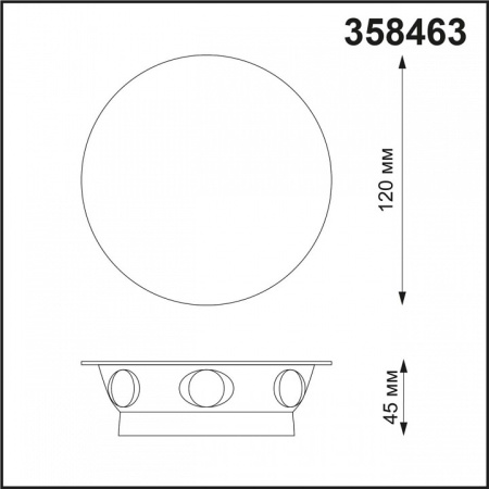 Фото Накладной светильник Novotech Calle 358463