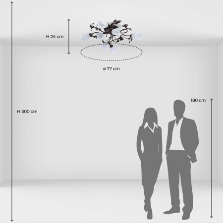 Фото Потолочная люстра MW-Light Аида 13 323013708