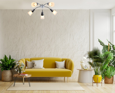 Фото Потолочная люстра Escada Aquilegia 1100/5P Chrome