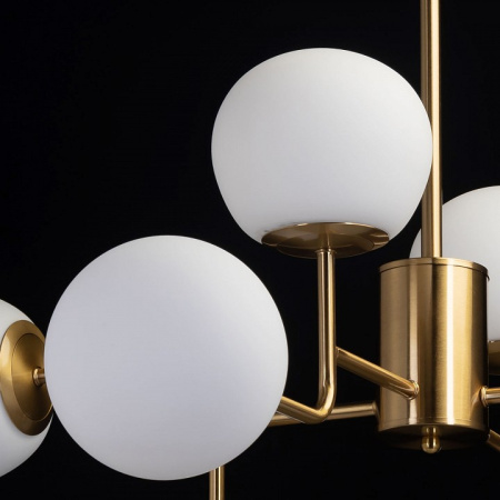 Фото Люстра на штанге DeMarkt Каспер 4 707011808