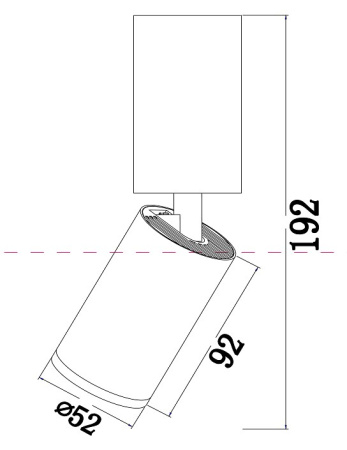 Фото Спот Maytoni Focus S C051CL-01W