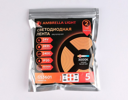 Открыть Лента светодиодная Ambrella Light GS GS3601 Фото Лента светодиодная Ambrella Light GS GS3601