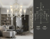 Открыть Подвесная люстра Ambrella Light TR TR3248 Фото Подвесная люстра Ambrella Light TR TR3248
