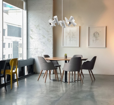 Фото Люстра на штанге Maytoni Giro MOD095PL-10W