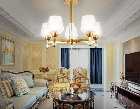Открыть Люстра на штанге Ambrella Light TR TR3154 Фото Люстра на штанге Ambrella Light TR TR3154