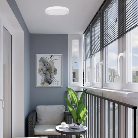 Открыть Накладной светильник Loft it Extraslim 10227/24 White Фото Накладной светильник Loft it Extraslim 10227/24 White