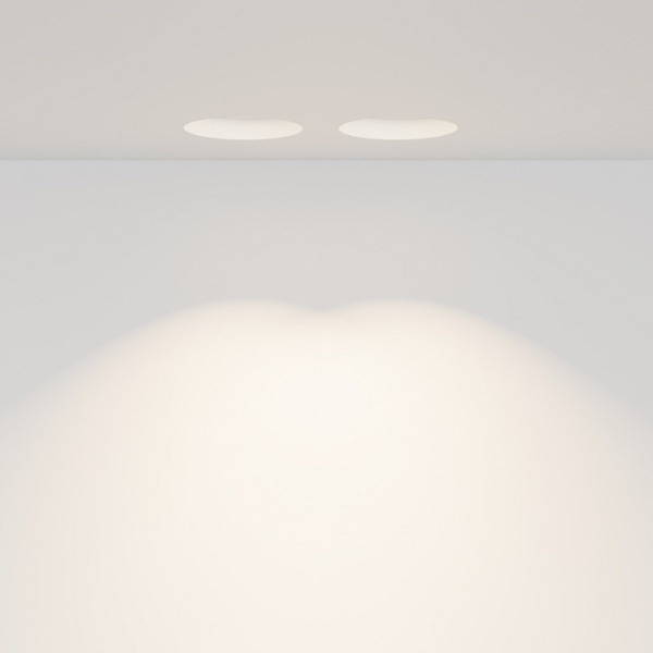 Фото Встраиваемый светильник Maytoni Gyps Modern DL002-GU10-02-W