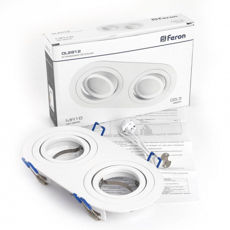 Фото Встраиваемый светильник Feron DL2812 48460