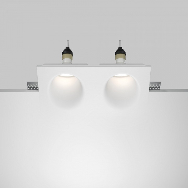 Фото Встраиваемый светильник Maytoni Gyps Modern DL002-WW-02-W