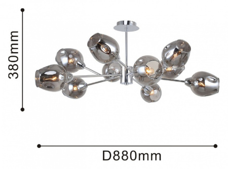 Фото Люстра на штанге F-promo Tilda 2657-10U