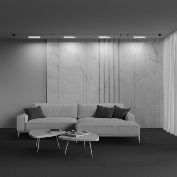 Фото Накладной светильник Maytoni Basis TR129B-12W3K-W