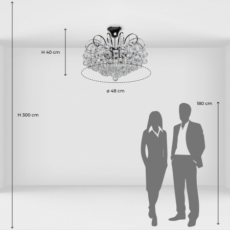 Фото Люстра на штанге MW-Light Жемчуг 8 232016306