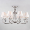 Люстра на штанге Eurosvet Incanto 60069/8 серебро Люстра на штанге Eurosvet Incanto 60069/8 серебро