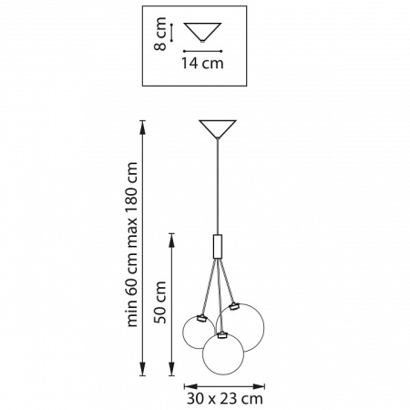 Фото Подвесная люстра Lightstar Sferetta 801039
