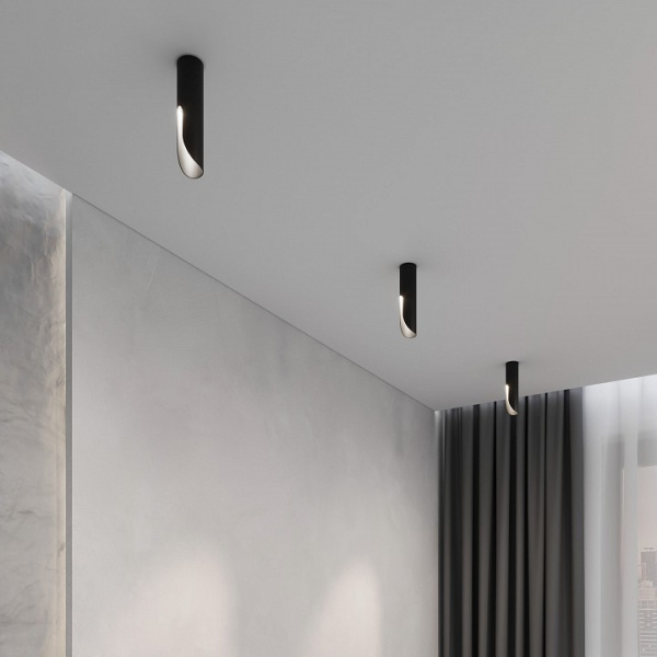 Фото Накладной светильник Elektrostandard Apex 25113/LED 7W 4000K черный