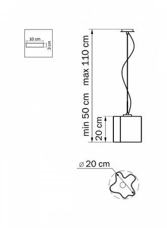 Фото Подвесной светильник Lightstar Nubi 802110