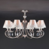 Открыть Люстра на штанге Eurosvet Incanto 60069/8 серебро Фото Люстра на штанге Eurosvet Incanto 60069/8 серебро