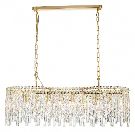 Открыть Подвесная люстра Indigo Carletti 12041/10P Gold Фото Подвесная люстра Indigo Carletti 12041/10P Gold