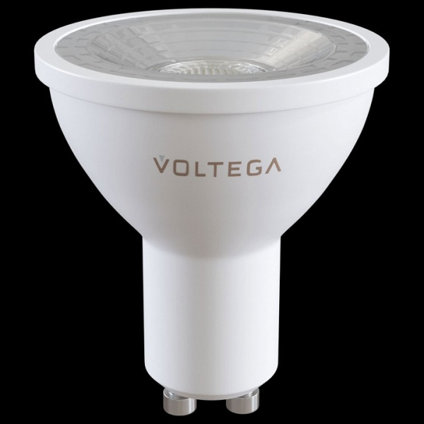 Открыть Лампа светодиодная Voltega Sofit dim GU10 Lens GU10 6Вт 4000K 7109 Фото Лампа светодиодная Voltega Sofit dim GU10 Lens GU10 6Вт 4000K 7109
